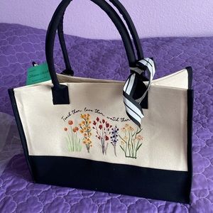 New! Vanessa Rosella canvas tote bag!